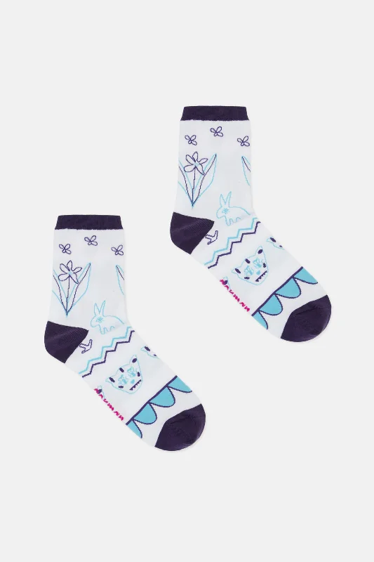 - Pregnant cat delivery room warming boxPorcelain Paradise Socks