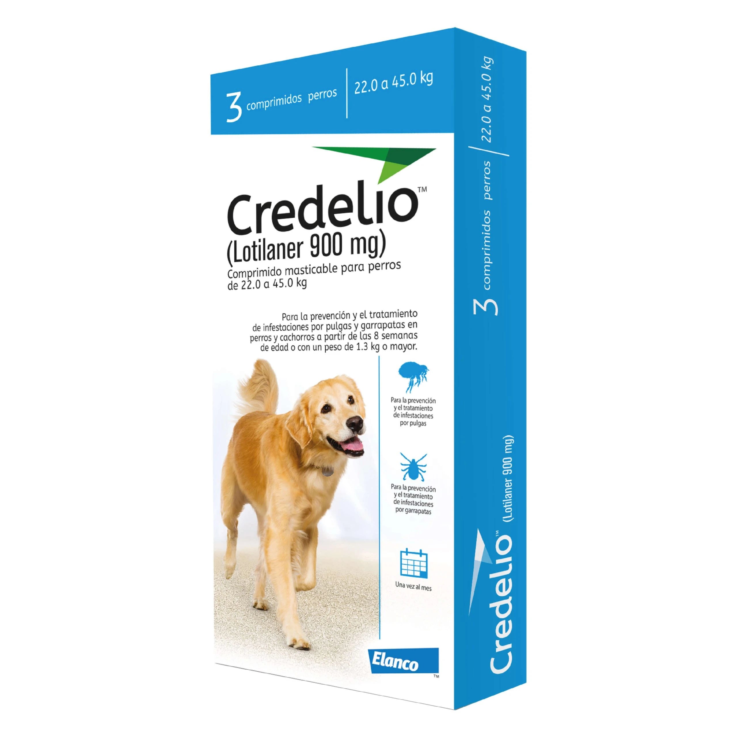 - Pet water dispenser UV sterilization versionCredelio 900 mg Perros  de 22 a 45 Kg