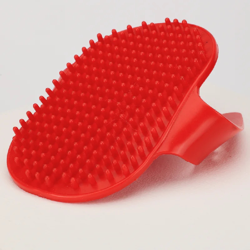 - Cat hair ball removal and hair removal creamSkatrs Rubber Bristles Massage Hand Brush Comb for Dogs & Cats (Red)