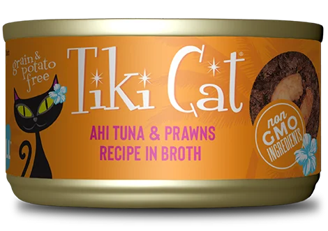    - Purina Pro Plan cat food palatability  Tiki Cat Grill Ahi Tuna & Prawns Manana