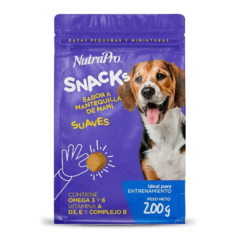 - Automatic induction pet water dispenserNutrapro Snack Smallbites Sabor Mani
