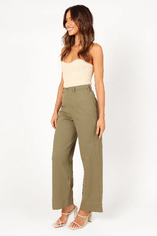  -Anti-scratch sofa protective coverLawrence Pant - Olive Green