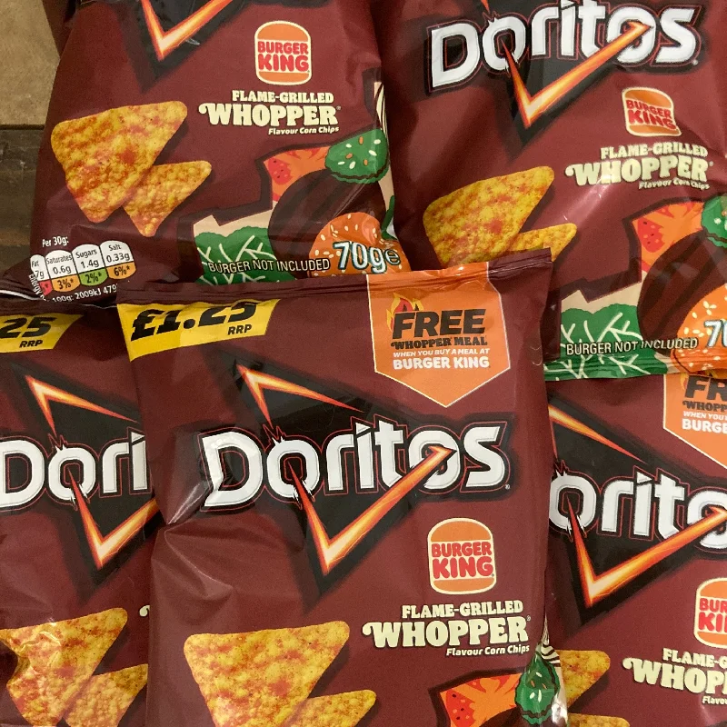 -Anti-scratch sofa protective cover6x Doritos Burger King Flame Grilled Whopper Tortilla Chips Share Bags (6x70g) -Anti-scratch sofa protective cover6x Doritos Burger King Flame Grilled Whopper Tortilla Chips Share Bags (6x70g)