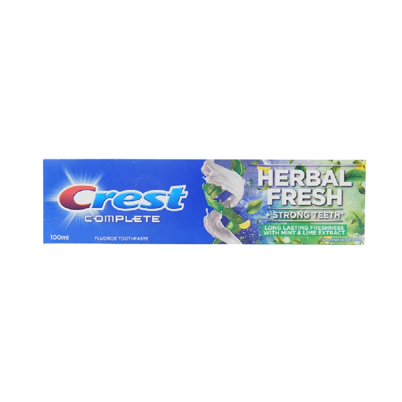 - Parrot climbing and standing wooden frameCREST TOOTH PASTE COMPLETE HERBAL FRESH MINT LIME 100 ML - Parrot climbing and standing wooden frameCREST TOOTH PASTE COMPLETE HERBAL FRESH MINT LIME 100 ML