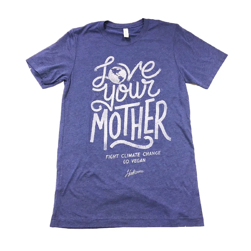 - Winter dog thick down jacketCLEARANCE - Herbivore Clothing Co 'Love Your Mother' Blue Unisex Tee