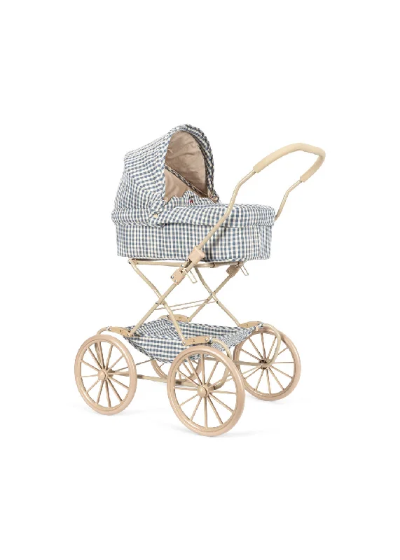  -Explosion-proof leash FOR LARGE dogsKonges Sløjd Doll Pram | Cheeky Blue Check