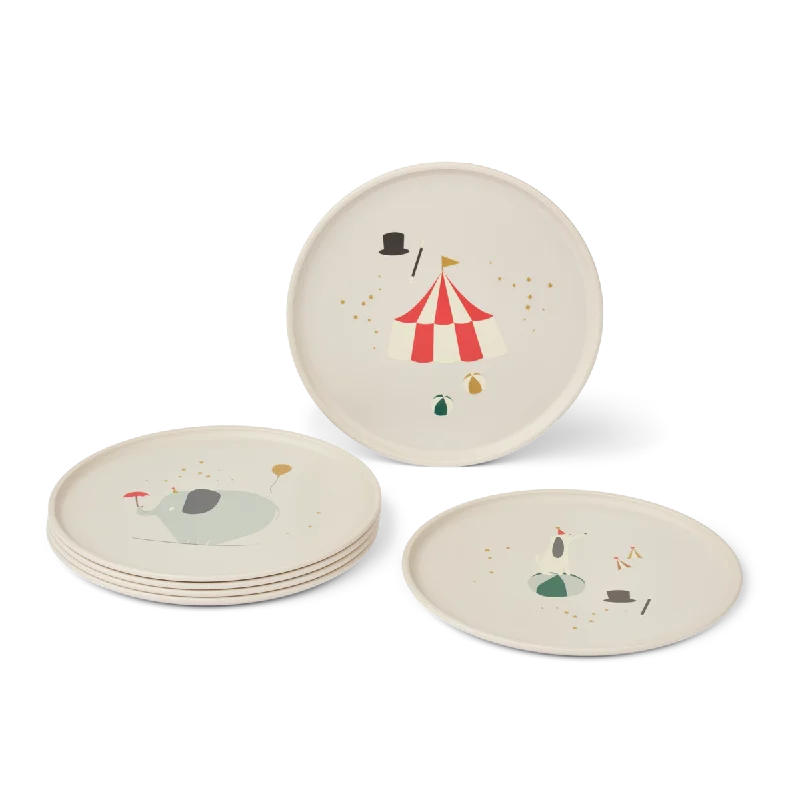 - Custom pet birthday cakeLiewood Remco Plate 6 Pack | Circus Sandy