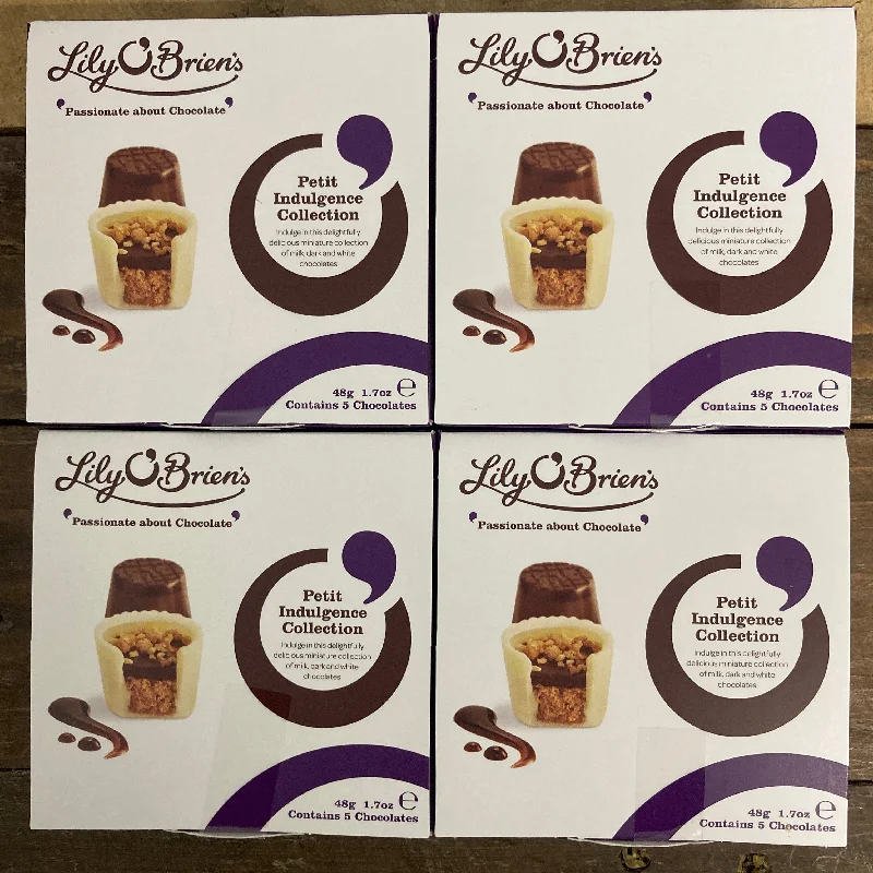 - Parrot climbing and standing wooden frame20x Lily O'Brien's Petit Indulgence Chocolates (4 Packs of 5 Chocs) - Parrot climbing and standing wooden frame20x Lily O'Brien's Petit Indulgence Chocolates (4 Packs of 5 Chocs)