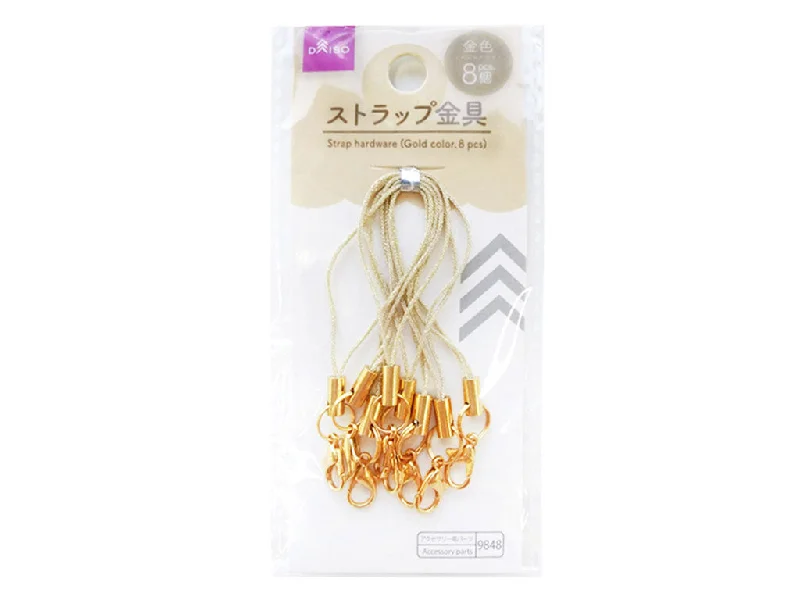 - Summer pet ice matStrap hardware(Gold color-8 pcs)