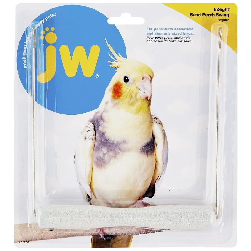 - Teething and chewing toys for puppiesJW Insight Sand Perch Swing for Brids