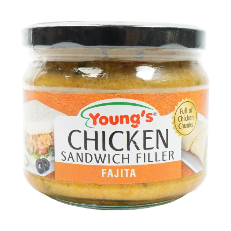 - Cat anti-jump window safety netYOUNGS CHICKEN SANDWICH FILLER FAJITA SPREAD 275 GM