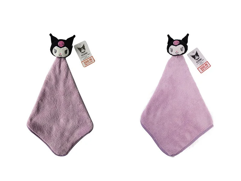 - Summer pet ice matMicrofiber Hand Wipe -Kuromi-