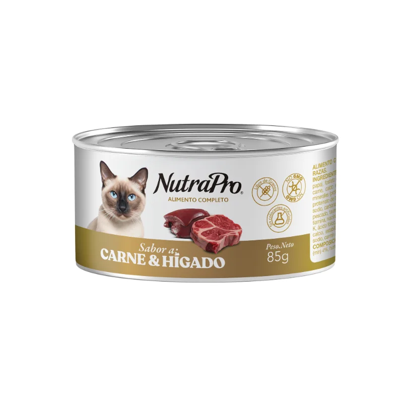 - Foldable and portable cat bagNútrapro Lata Gato Carne Y Hígado 85 Gr