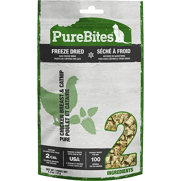  . **Ingredient-Related**  PureBites Cat Chicken & Catnip