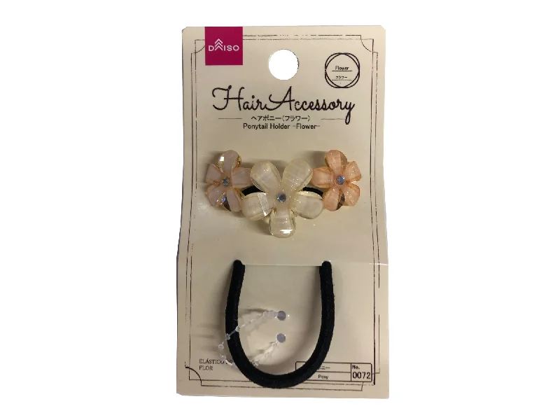  -Anti-slip claw protection raincoat FOR dogsPonytail Holder -Flower-