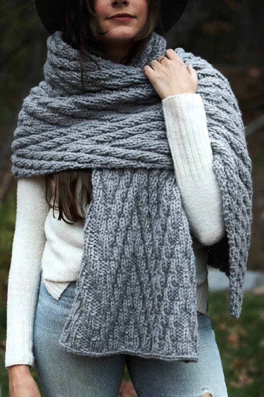 - Organic cotton dog bibsKnit Kit - Elysian Blanket Scarf