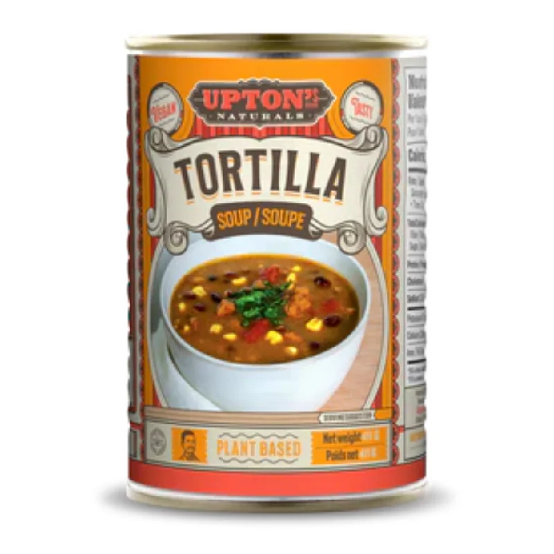 - Rabbit grass rack to prevent waste food boxUpton's Tortilla Soup - 411g
