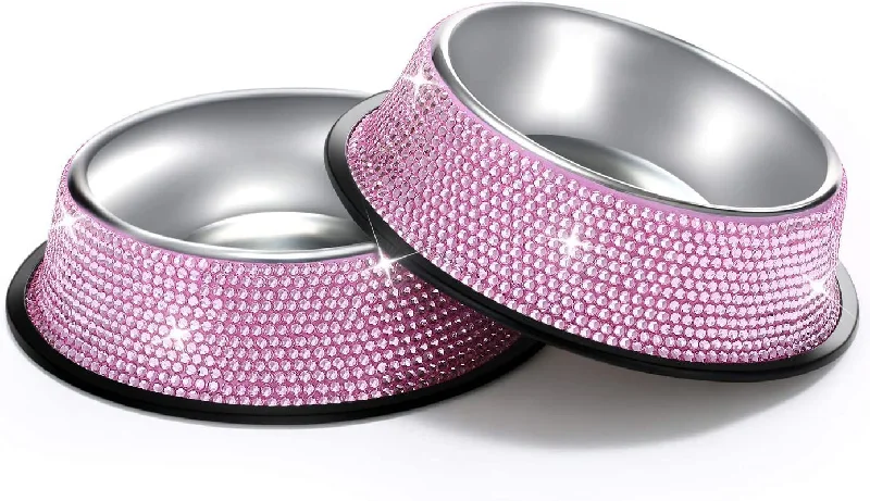 - Cat stress soothing sprayBling Dog Bowls Pink, 640ML Handmade Bling Rhinestones Stainless Steel Pet Bowls Double Food Water Feeder for Puppy Cats Dogs - Set of 2 - Cat stress soothing sprayBling Dog Bowls Pink, 640ML Handmade Bling Rhinestones Stainless Steel Pet Bowls Double Food Water Feeder for Puppy Cats Dogs - Set of 2