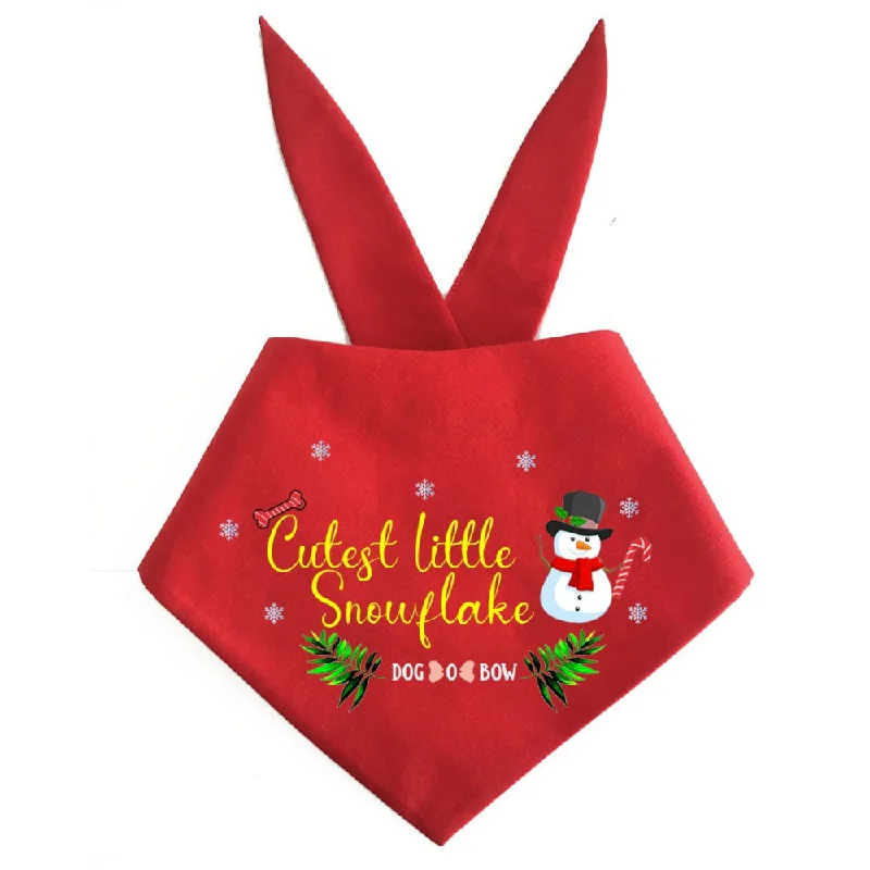- Remote interactive pet feederDogobow Cutest Little snowflake neckerchief for Dogs and Cats (Red & White) (Get a Bow Free)
