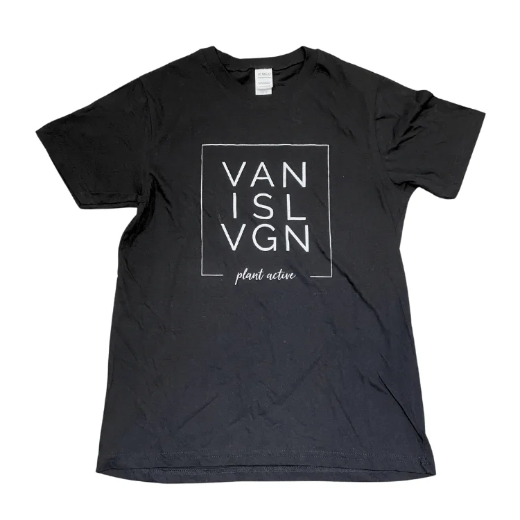  -Anti-scratch sofa protective coverPlant Active 'VAN ISL VGN' Unisex Black T-Shirt