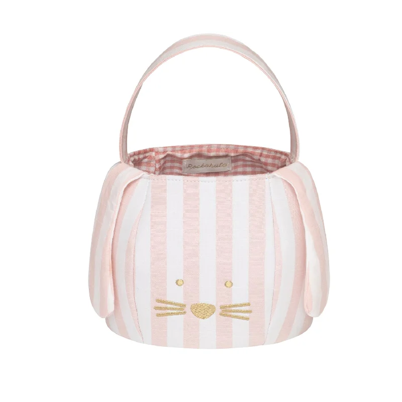 - Automatic temperature adjustment cat bedStripy Bunny Bucket Bag