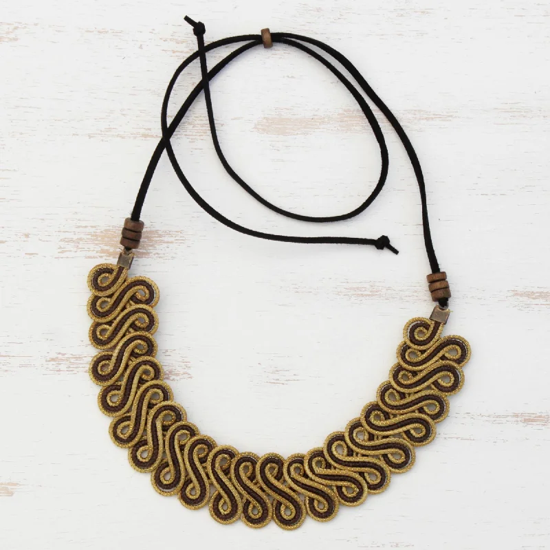 - Cat nail clippers with LED lightsWinding Path Golden Grass Statement Necklace with Adjustable Cord