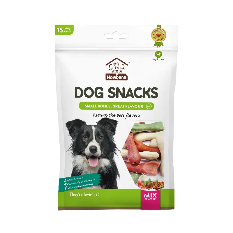 - The effect of dog food on hairHOWBONE Dog Snacks Small Bone Mix Flavour