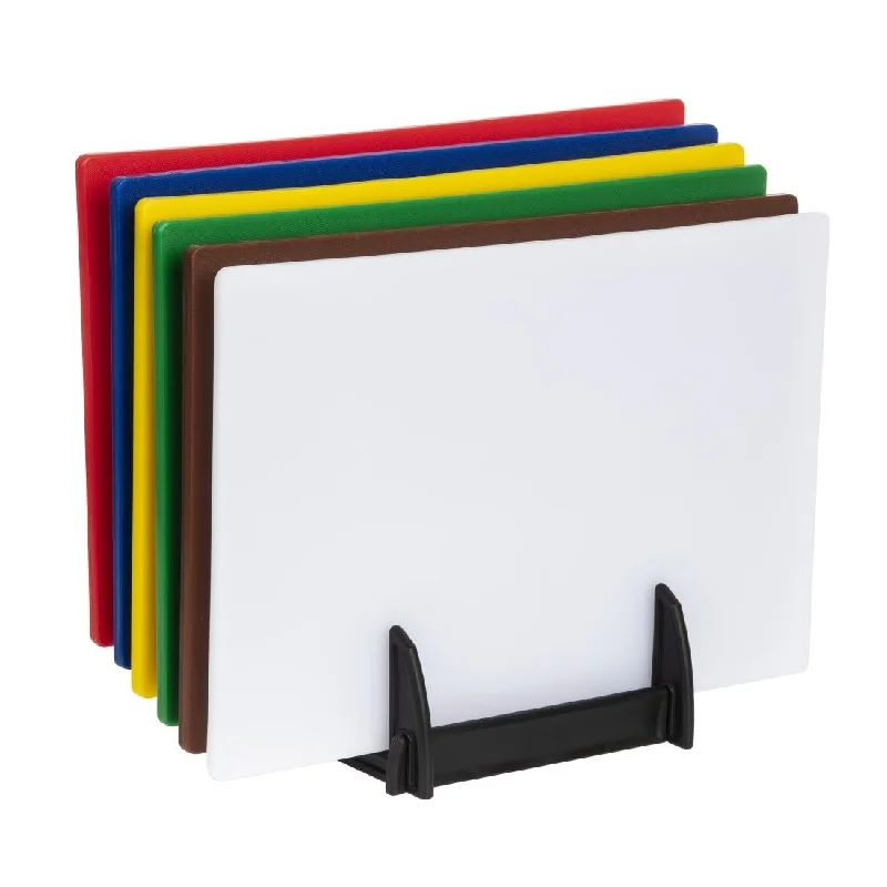  -Anti-scratch scratching board AND cat bed in oneHygiplas Standard Low Density Set of 6 Chopping Boards with Rack - 10x300x450mm
