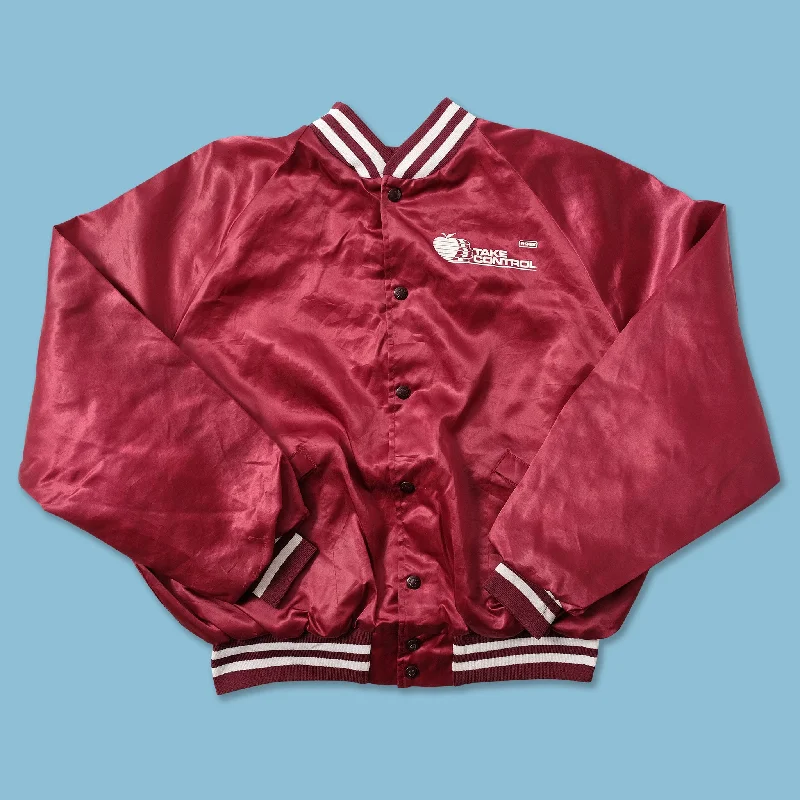 - Organic cotton dog bibsVintage Satin College Jacket Medium