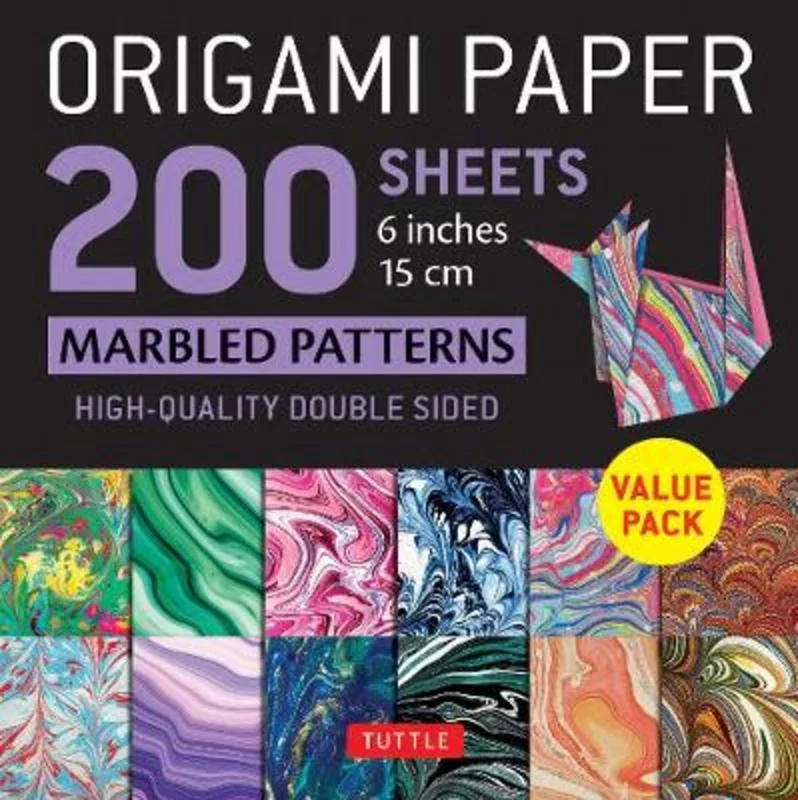 - Deodorizing cat litter tofu litterOrigami Paper 200 sheets Marbled Patterns 6" (15 cm)
