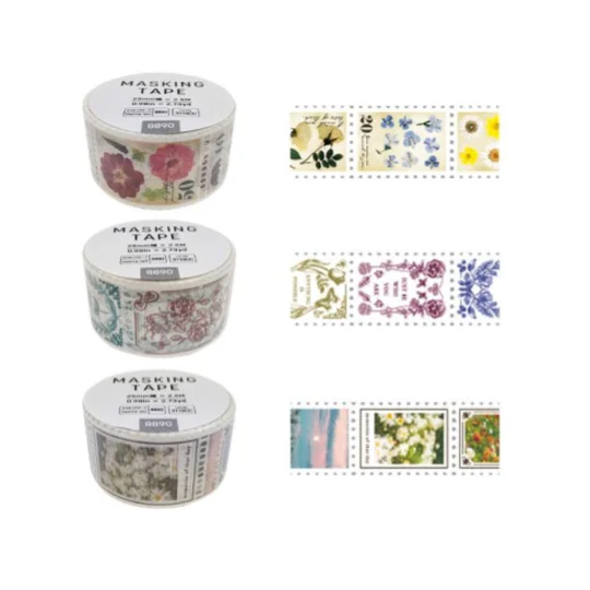 - Degradable pet feces bagMasking Tape - Classy Post Stamp Type