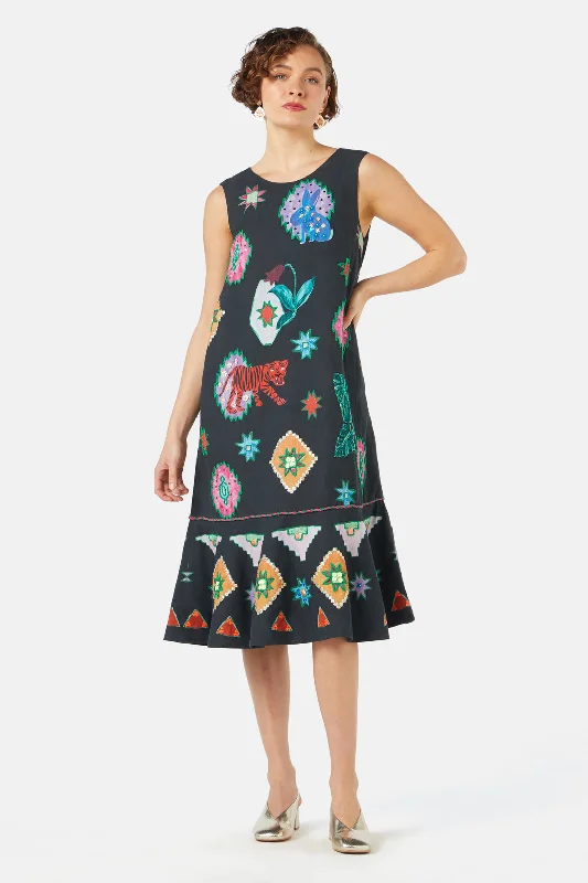 - ​​Pet toys under    yuanAnimalia Embroidery Dress