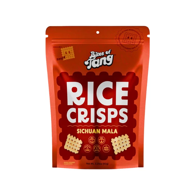 - Remote interactive pet feederBites of Tang	Sichuan Mala Rice Crisps - 92g