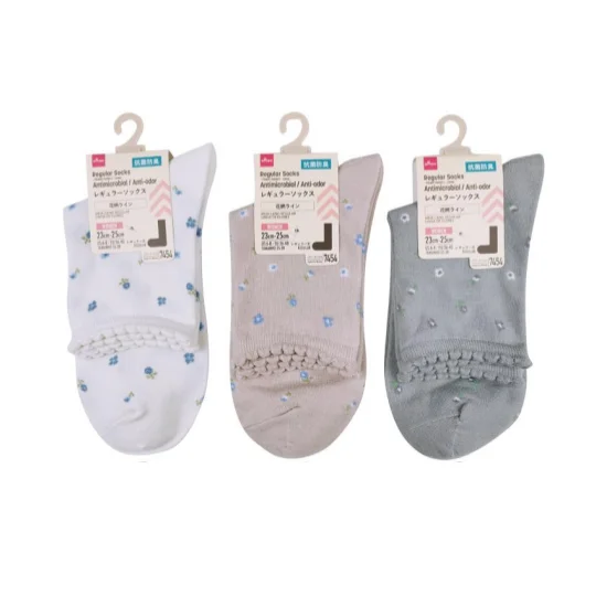 - Summer pet ice matRegular Socks - Antimicrobial - Anti-Odor - Flower Pattern - Lines