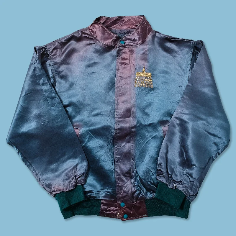 - Air box TSA certified check-inVintage Satin College Jacket Large
