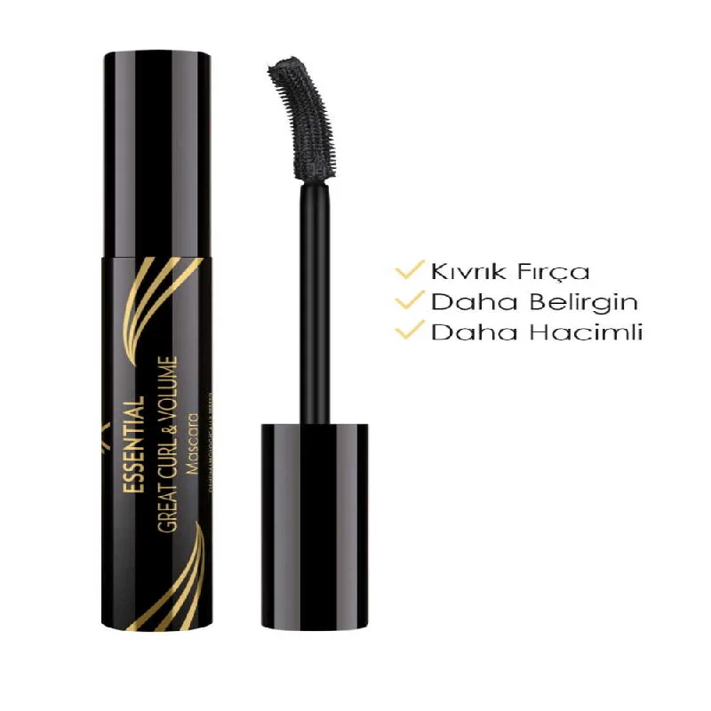 ---GOLDEN ROSE ESSENTIAL GREAT CURL VOLUME MASCARA  PC