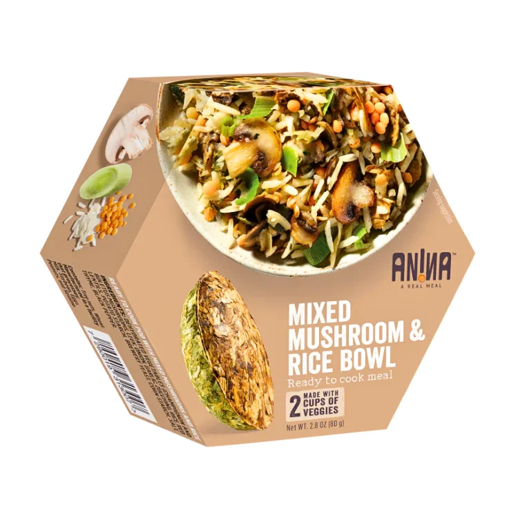 - Cat stress soothing sprayAnina Mixed Mushroom & Rice Bowl - 80g