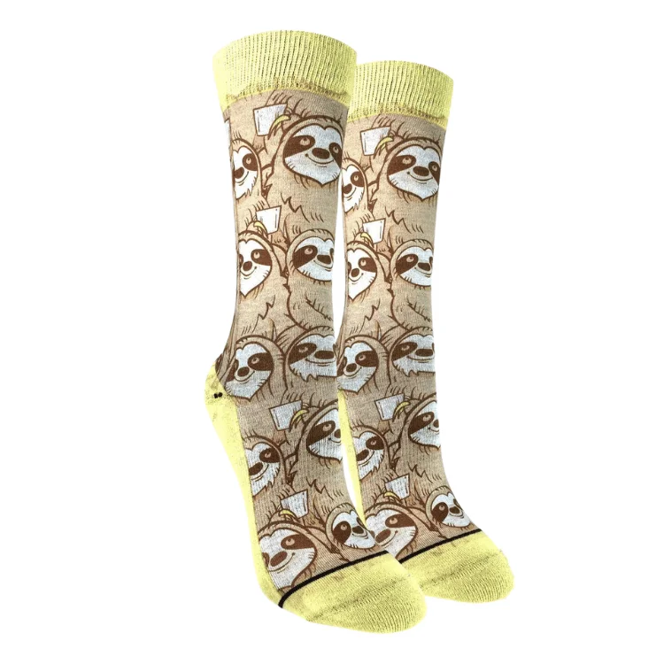  -Anti-scratch scratching board AND cat bed in oneGood Luck Sock Coffee Sloth Socks