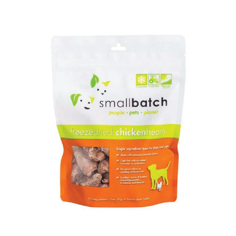  . **Price and Purchasing**  SmallBatch Dog & Cat Freeze Dried Chicken Hearts