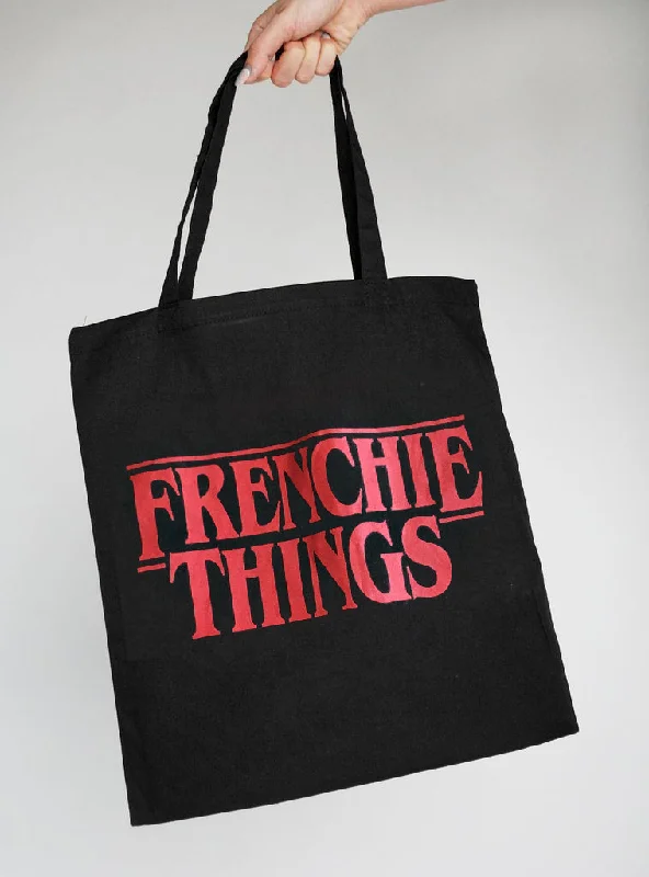 Pet retro style clothesFrenchie Things Tote Bag