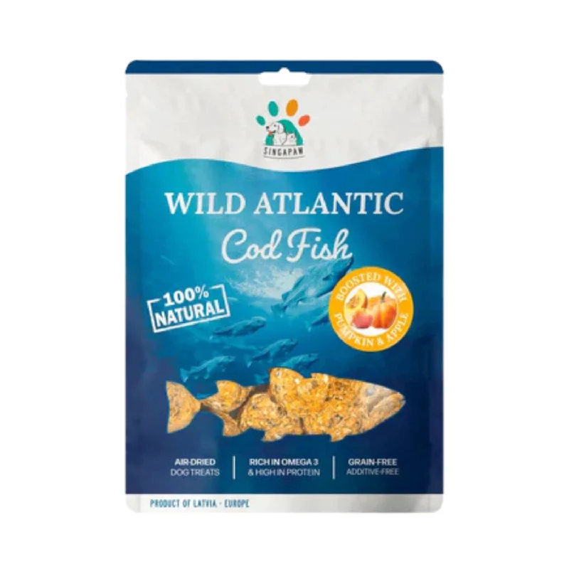- Tear stain dog foodSingapaw Wild Atlantic Cod Fish With Pumpkin Grain-Free Air-Dried Dog Treats - Tear stain dog foodSingapaw Wild Atlantic Cod Fish With Pumpkin Grain-Free Air-Dried Dog Treats