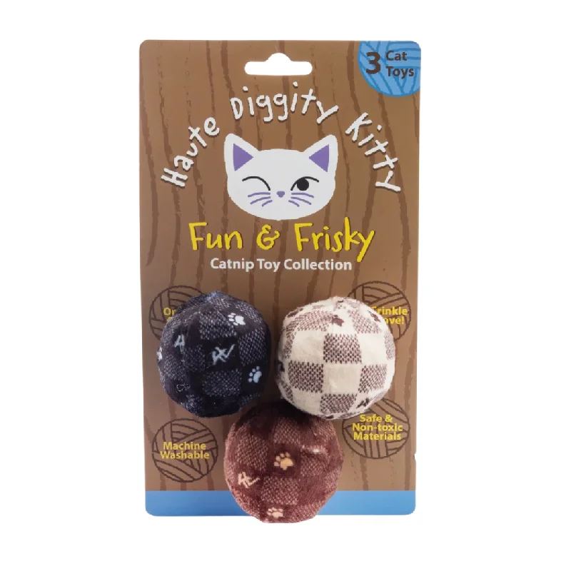 - Rabbit grass rack to prevent waste food boxKitty Vuiton Balls (Checker) Organic Catnip Cat Toys - Rabbit grass rack to prevent waste food boxKitty Vuiton Balls (Checker) Organic Catnip Cat Toys