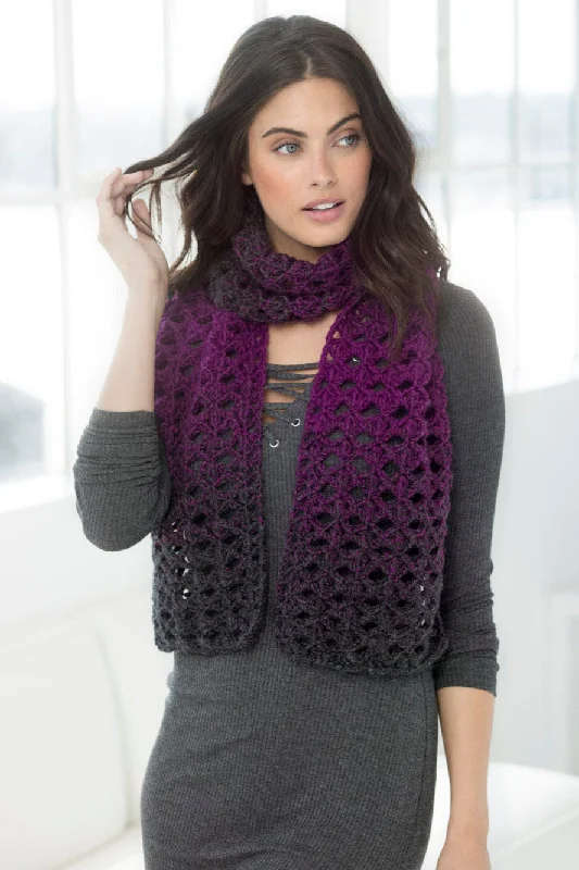 - Cat anti-jump window safety netEyelets And Clusters Scarf (Crochet)