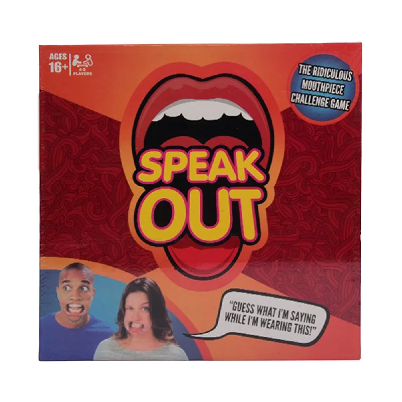 - Pet tear stain cleaning wipes0151Y SPEAK OUT BOARD GAME