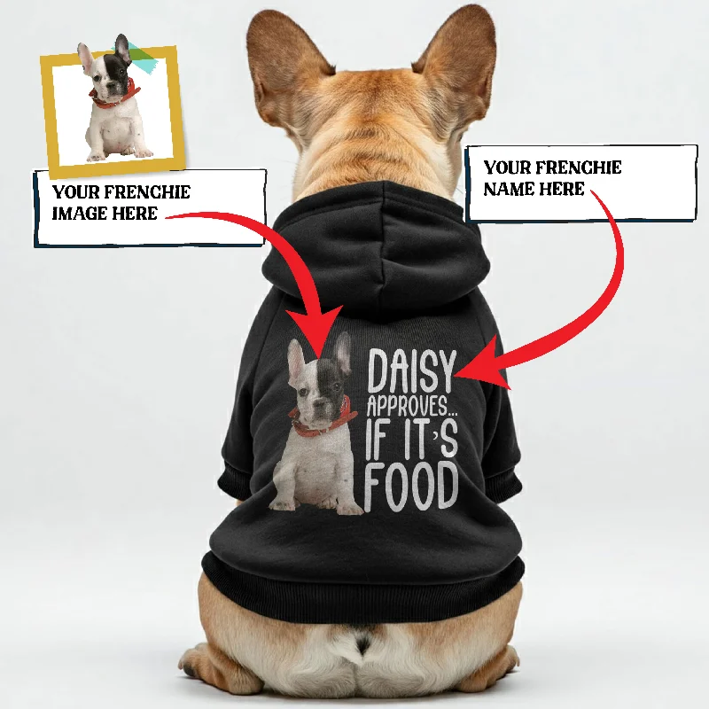 -Anti-scratch scratching board AND cat bed in onePersonalized French Bulldog Hoodies with Funny Quotes, Custom Name, and Custom Image – Stylish, Cozy, and Premium 100% Cotton -Anti-scratch scratching board AND cat bed in onePersonalized French Bulldog Hoodies with Funny Quotes, Custom Name, and Custom Image – Stylish, Cozy, and Premium 100% Cotton