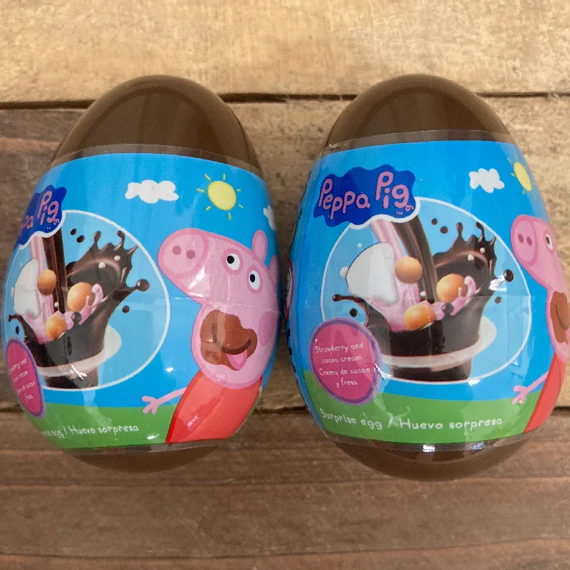 - Automatic induction pet water dispenser4x Peppa Pig Surprise Milk Chocolate Eggs with Toy (4x20g)