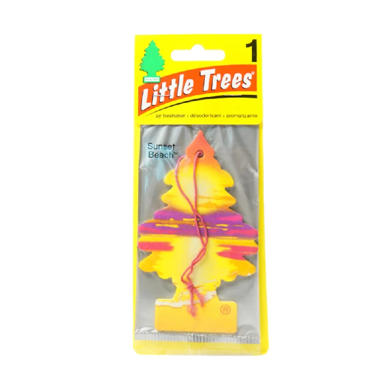 - ​​Pet toys under    yuanLITTLE TREES CARD AIR FRESHENER SUNSET BEACH