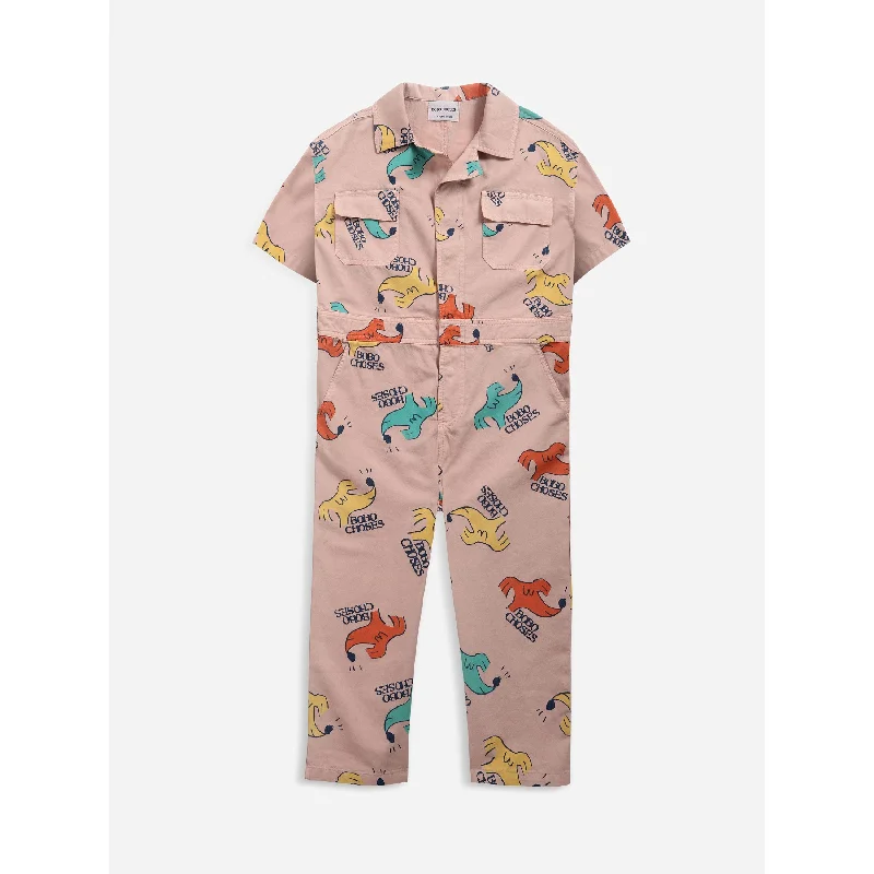- Winter warm clothes for short-haired dogsBobo Choses Sniffy Dog Woven Overall