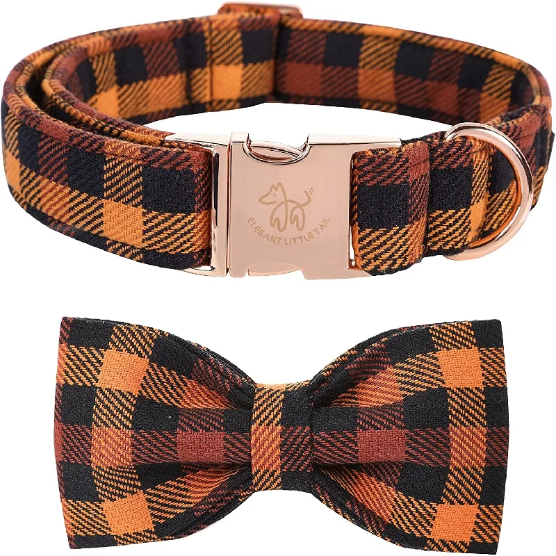 - Pet stroller can be taken on the planeDog Collar with Bow, Bowtie Dog Collar, Adjustable Fall Dog Collars for Small Medium Large Dogs and Cats - Pet stroller can be taken on the planeDog Collar with Bow, Bowtie Dog Collar, Adjustable Fall Dog Collars for Small Medium Large Dogs and Cats