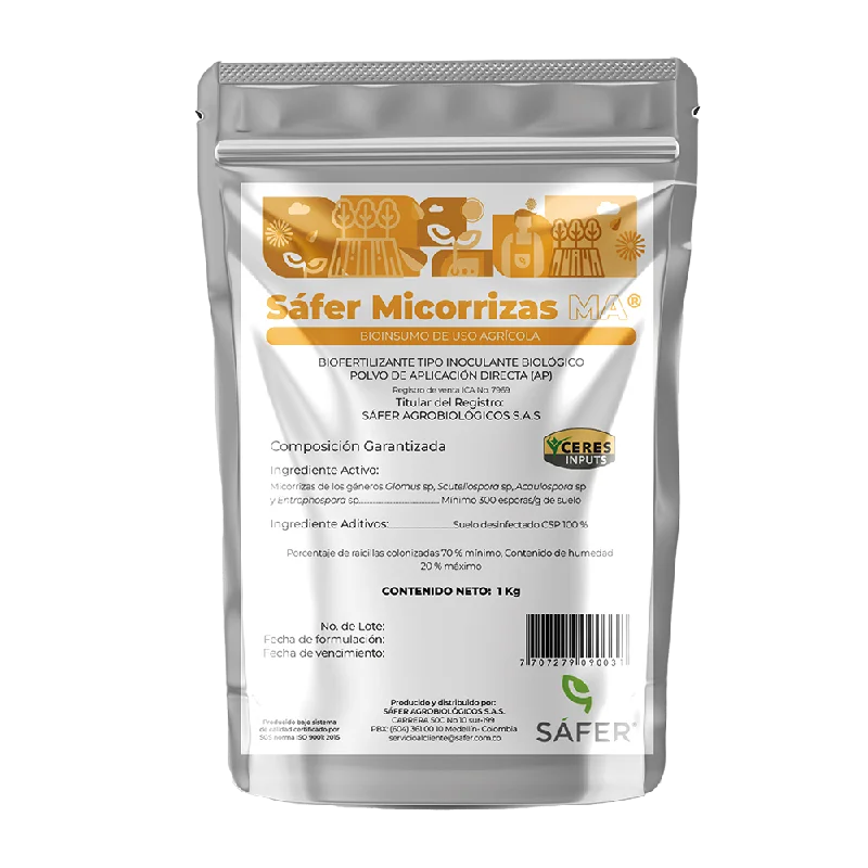 ---Safer Micorrizas M A  x  1 Kg Biosestimulante
